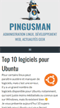Mobile Screenshot of pingusman.com